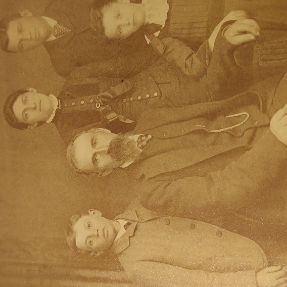 Antique Family Style Photo Cabinet Card Photos - Picture 5 of 7